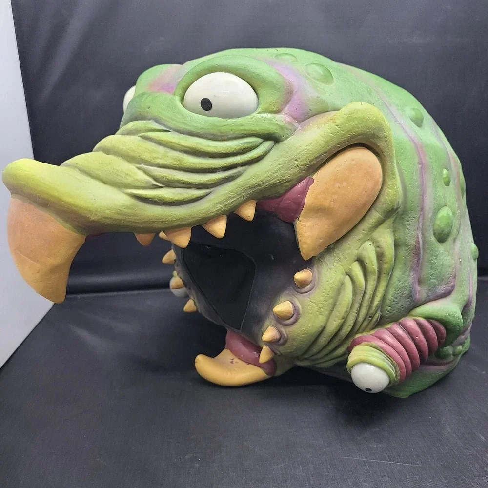 Slug Monster Adult Full Head Mask Easter Unlimited Cosplay Halloween Vintage VTG